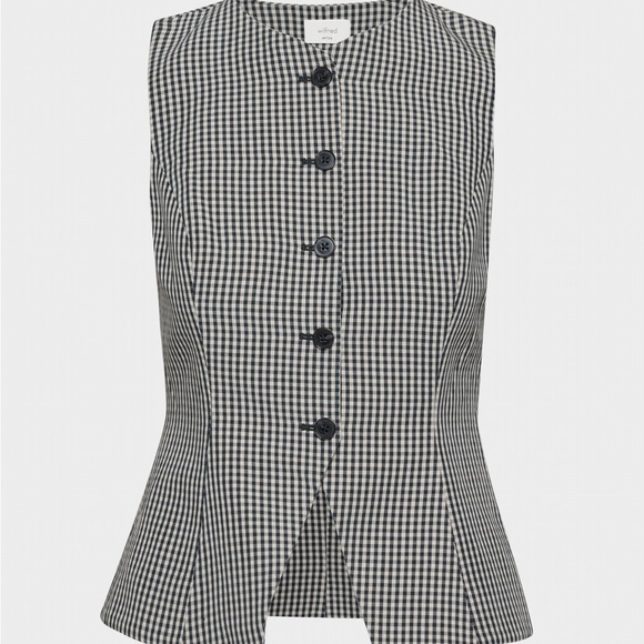 Aritzia Tops - Aritzia Wilfred Regal Vest - Gingham